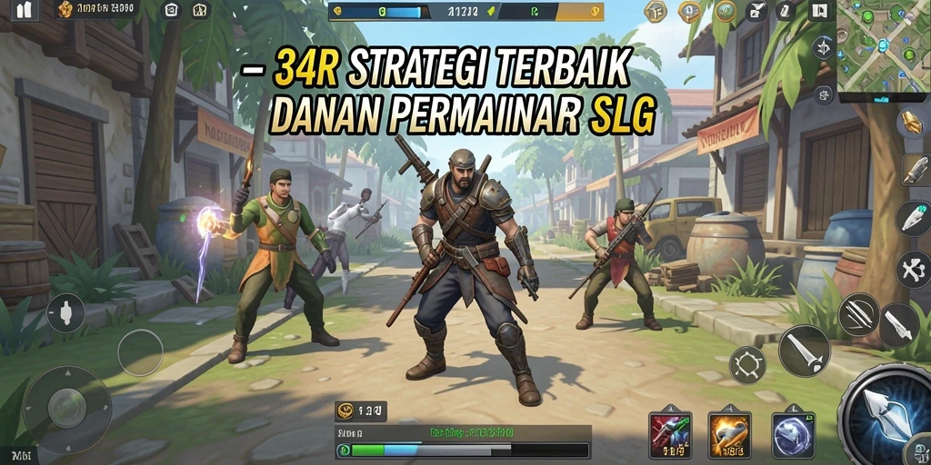 Tampilan menarik dari gameplay dalam <strong>34R</strong> yang penuh strategi.