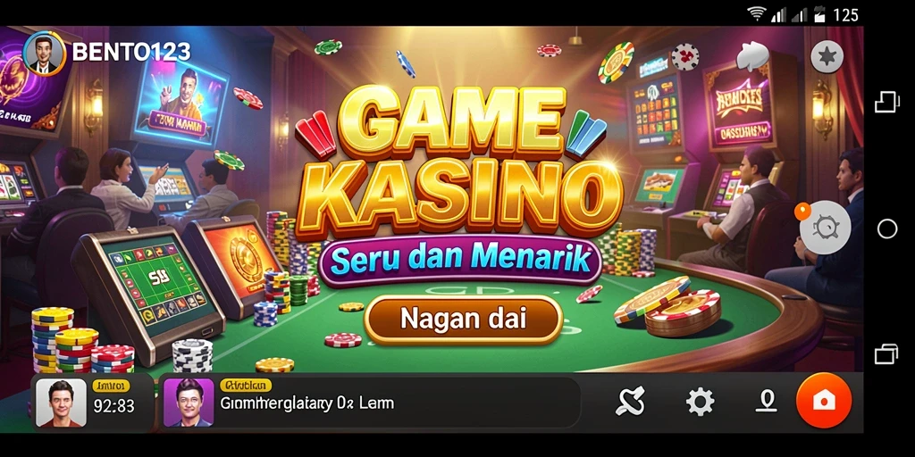 Tampilan menarik dari gameplay BENTO123 yang memikat hati penggemar Kasino.