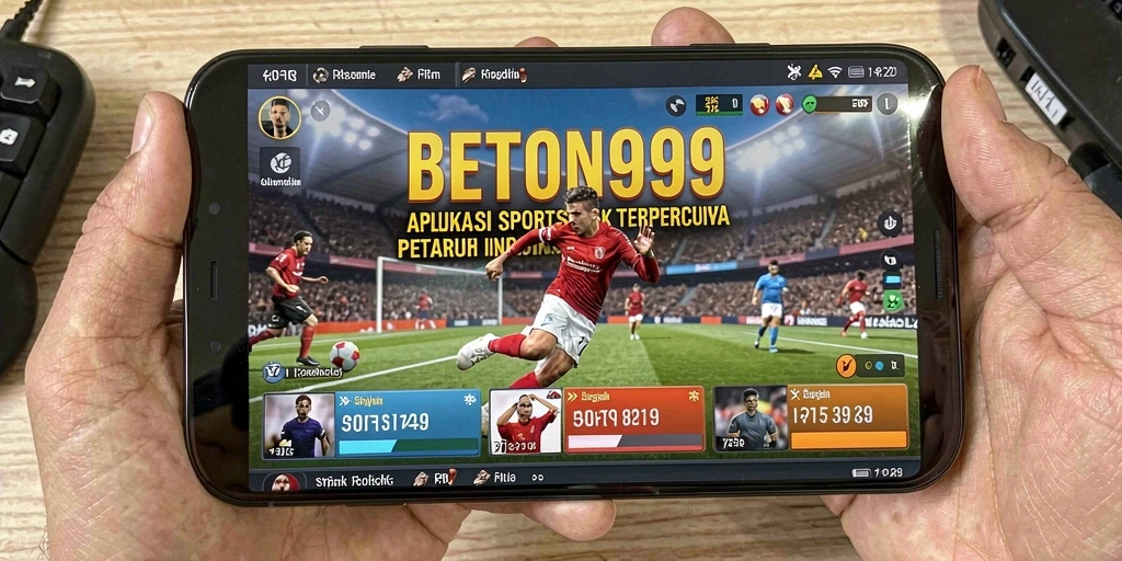 Tampilan utama BETON999 menampilkan taruhan olahraga yang mendebarkan.