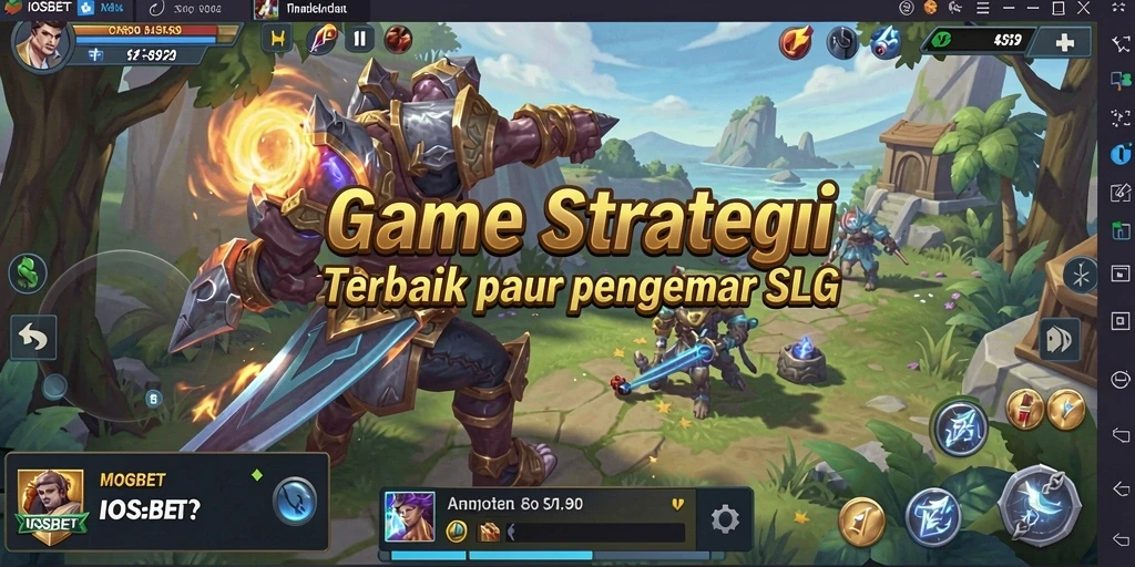 Tampilan gameplay SLG yang mendebarkan dan interaktif.