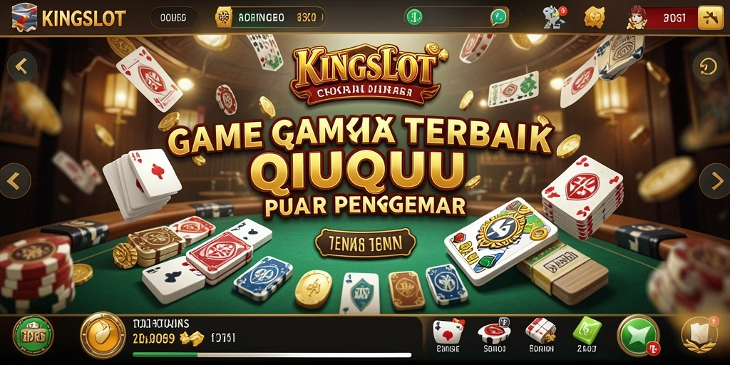 Tangkapan layar gameplay QiuQiu yang menarik dan kompetitif.