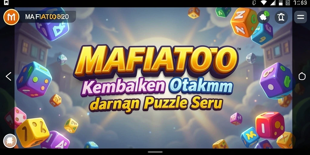 Screenshot MAFIATOTO menampilkan gameplay puzzle yang menarik dan penuh tantangan.