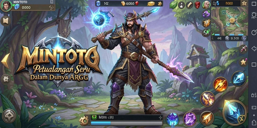 Tampilan gameplay menarik MINTOTO yang penuh aksi.