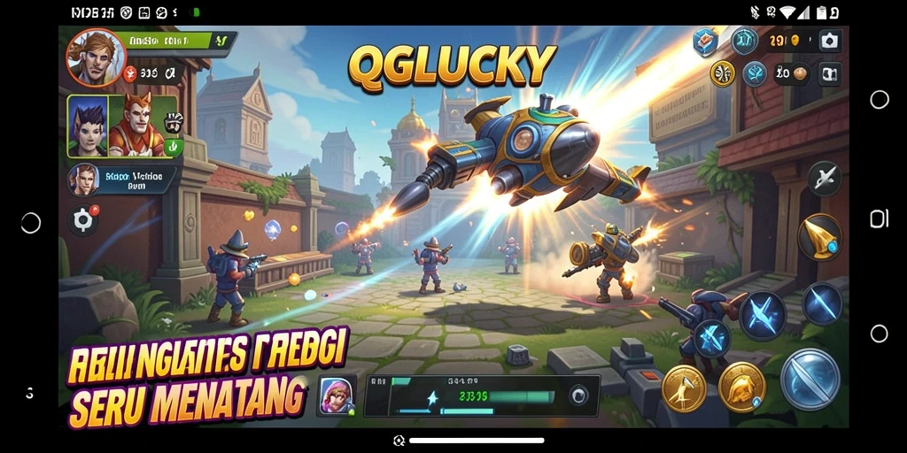 Gameplay strategi yang mendebarkan dalam QGLUCKY.