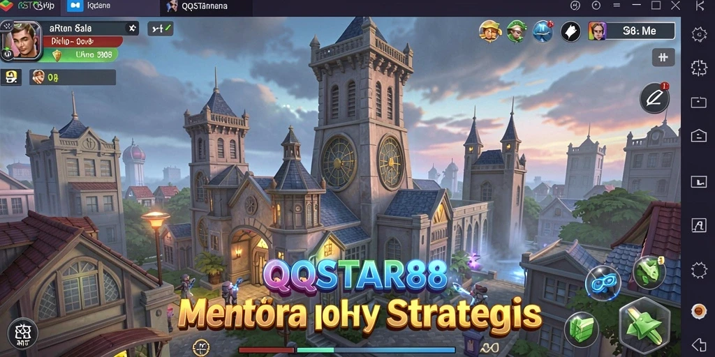 Tampilan gameplay QQSTAR88 yang seru dan menantang di Tower Defense.
