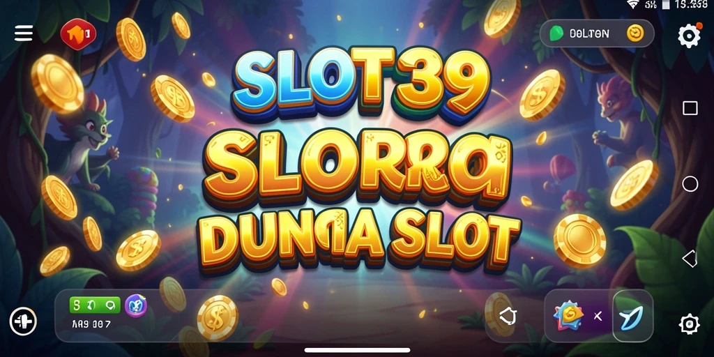 Gameplay SLOT39 menampilkan petualangan seru dengan slot yang penuh warna.