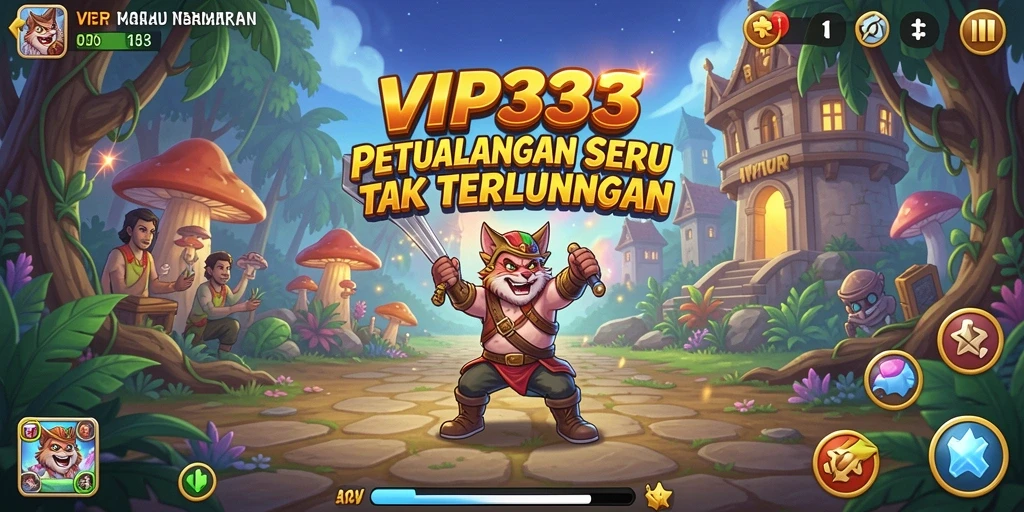 Tampilan gameplay VIP333 yang penuh aksi dan petualangan mendebarkan.
